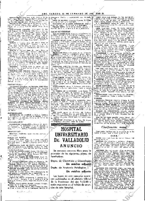 ABC MADRID 23-02-1980 página 58