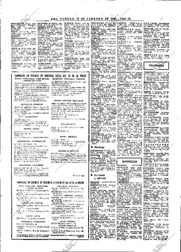 ABC MADRID 23-02-1980 página 64