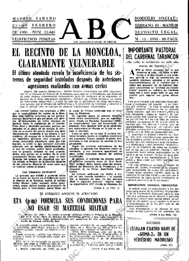 ABC MADRID 23-02-1980 página 9