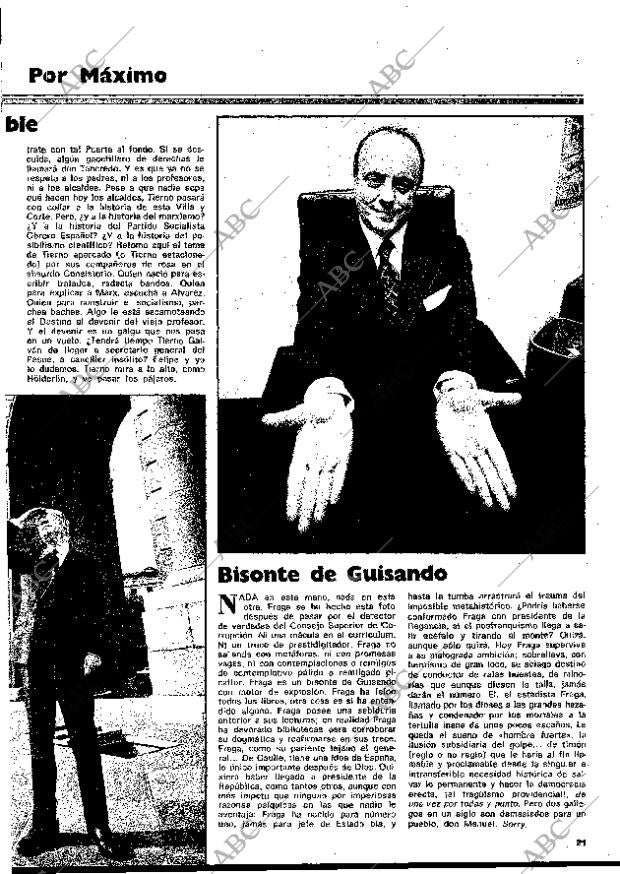 BLANCO Y NEGRO MADRID 27-02-1980 página 21