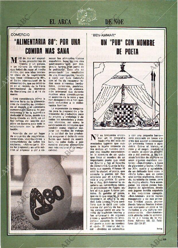 BLANCO Y NEGRO MADRID 27-02-1980 página 69