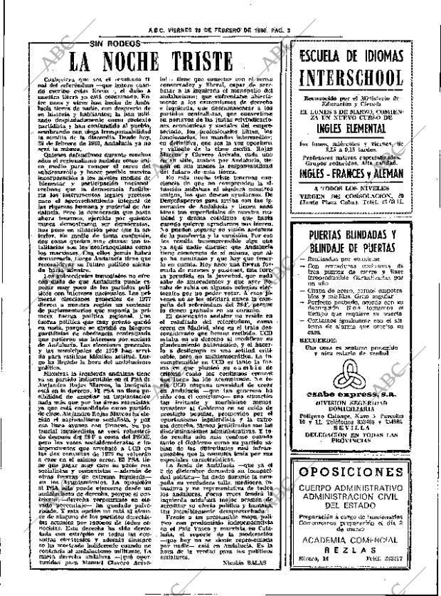 ABC SEVILLA 29-02-1980 página 15
