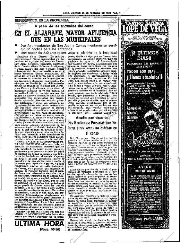 ABC SEVILLA 29-02-1980 página 23