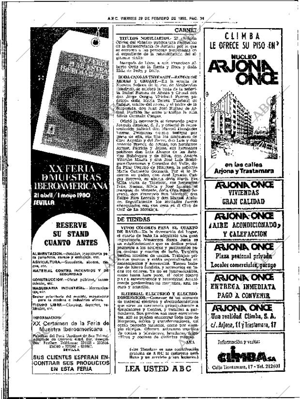 ABC SEVILLA 29-02-1980 página 46