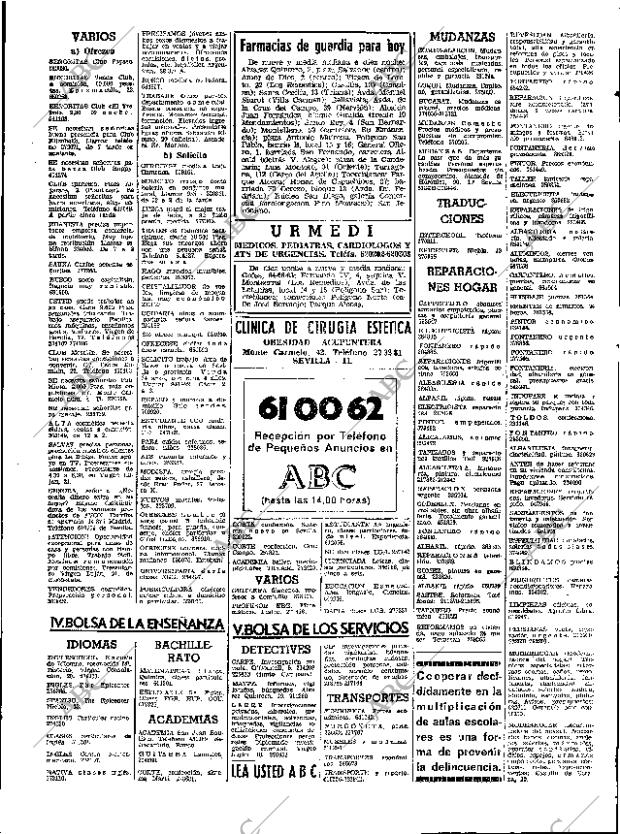 ABC SEVILLA 29-02-1980 página 61