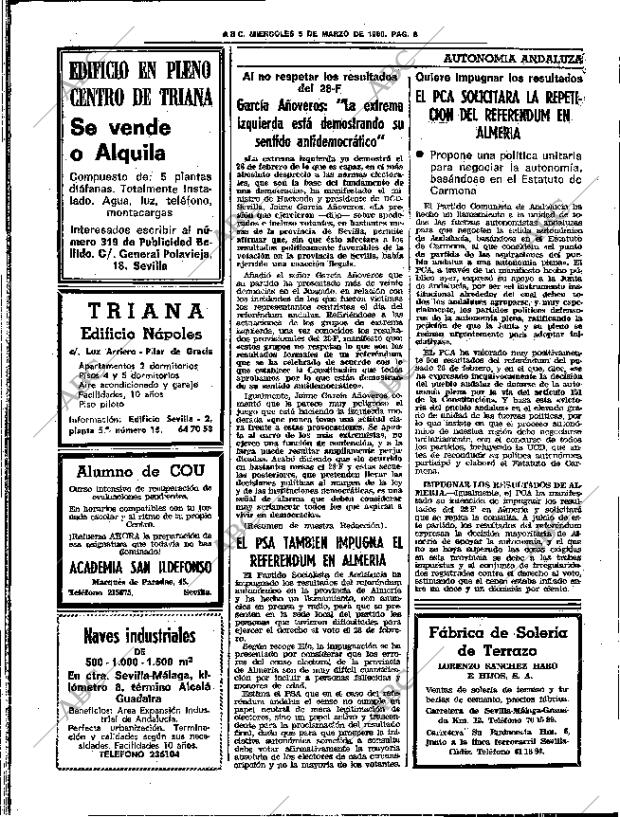 ABC SEVILLA 05-03-1980 página 16