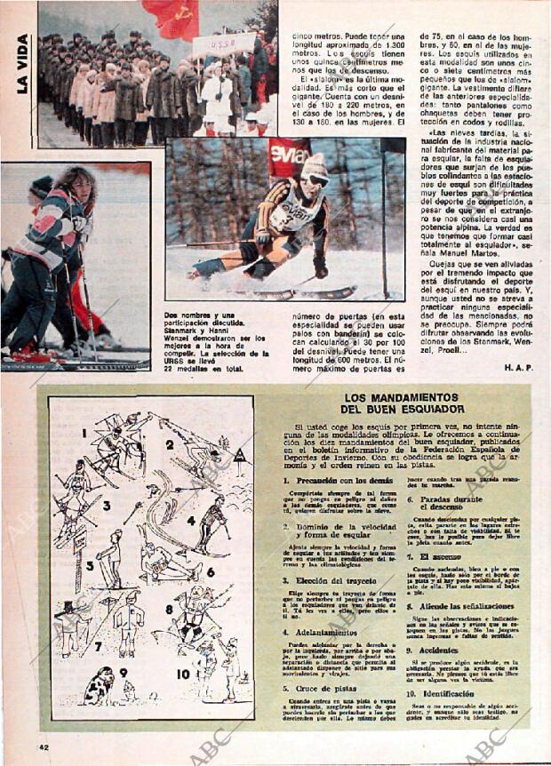 BLANCO Y NEGRO MADRID 05-03-1980 página 42