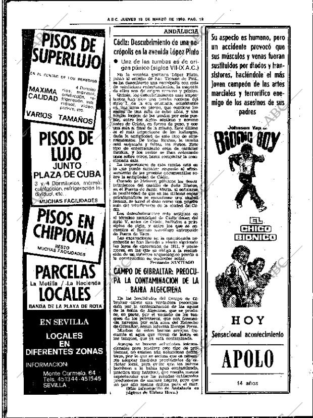 ABC SEVILLA 13-03-1980 página 20