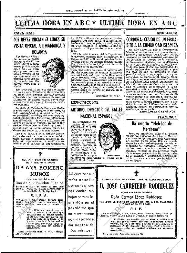 ABC SEVILLA 13-03-1980 página 63