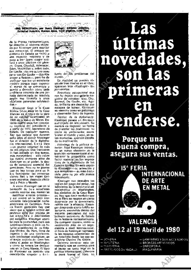 BLANCO Y NEGRO MADRID 19-03-1980 página 53