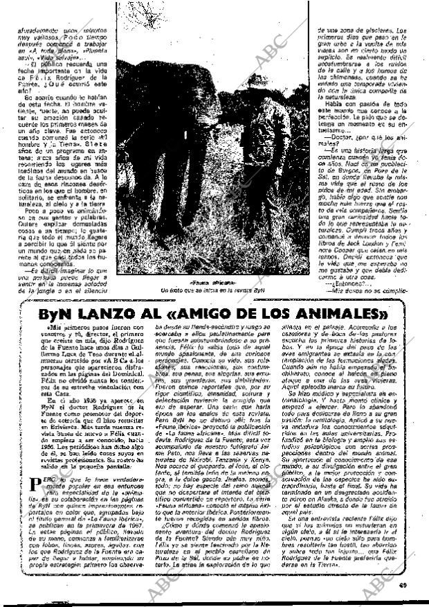 BLANCO Y NEGRO MADRID 19-03-1980 página 69