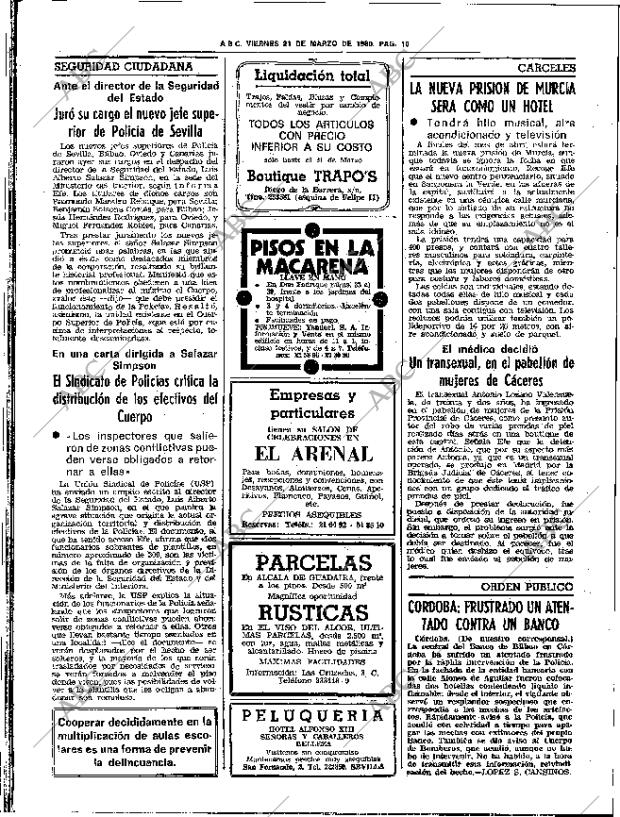 ABC SEVILLA 21-03-1980 página 22