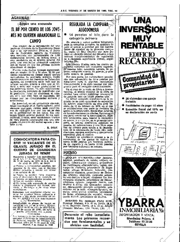 ABC SEVILLA 21-03-1980 página 31