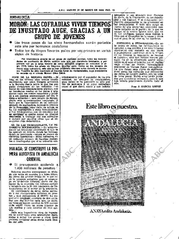 ABC SEVILLA 25-03-1980 página 31