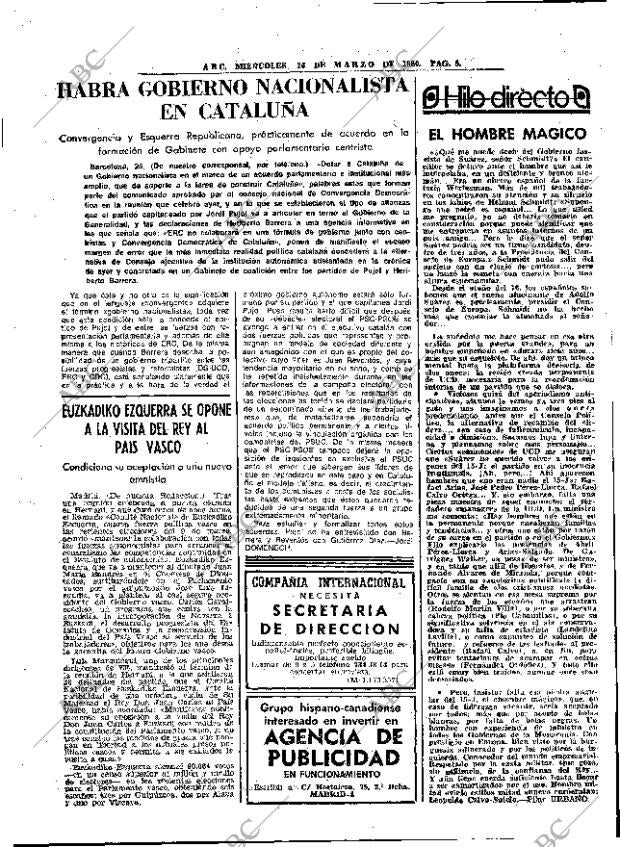 ABC MADRID 26-03-1980 página 20