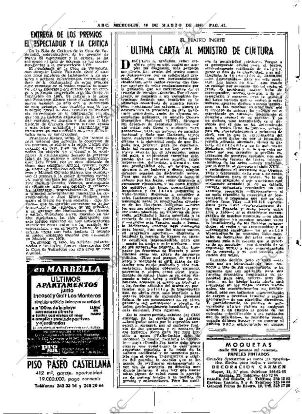 ABC MADRID 26-03-1980 página 59