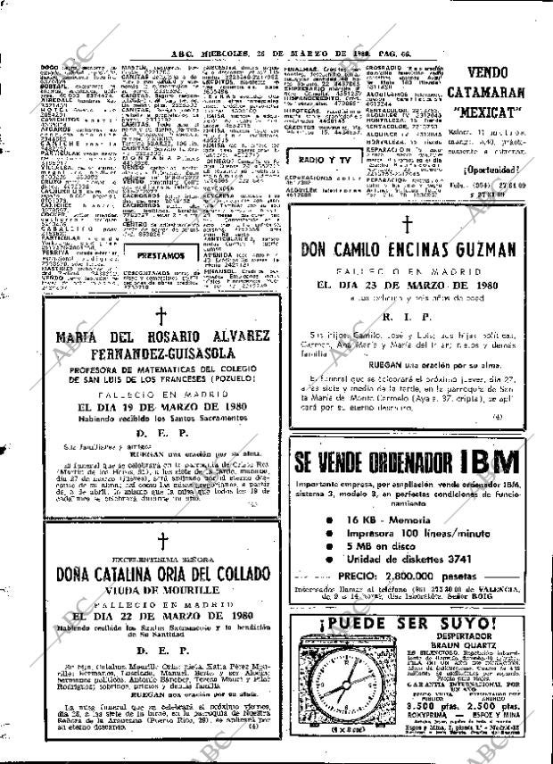 ABC MADRID 26-03-1980 página 78