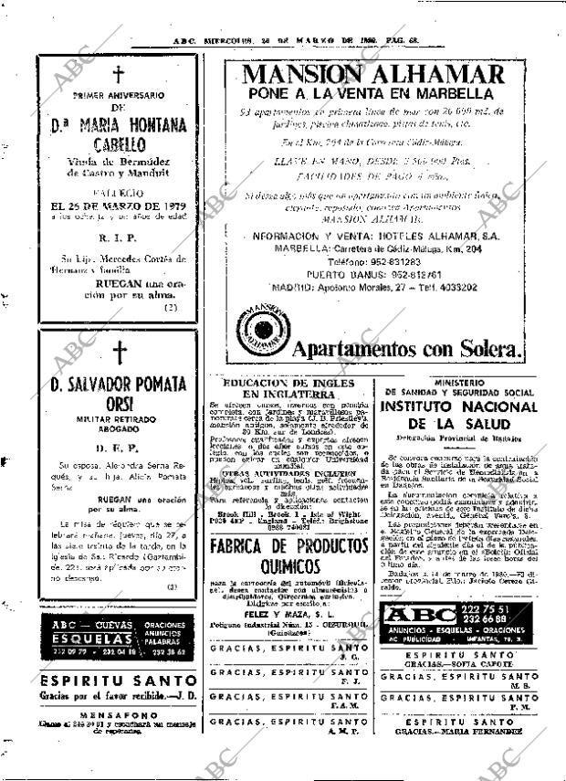 ABC MADRID 26-03-1980 página 80