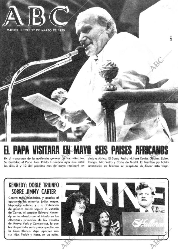 ABC MADRID 27-03-1980 página 1