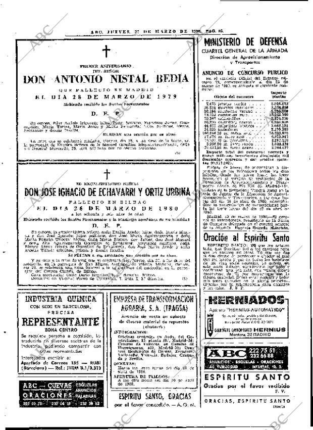 ABC MADRID 27-03-1980 página 94