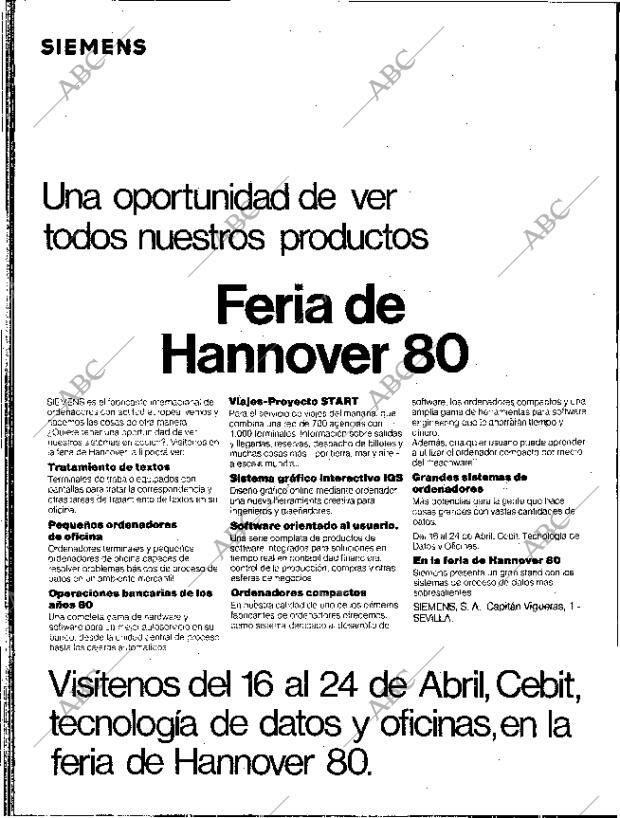 ABC SEVILLA 27-03-1980 página 2