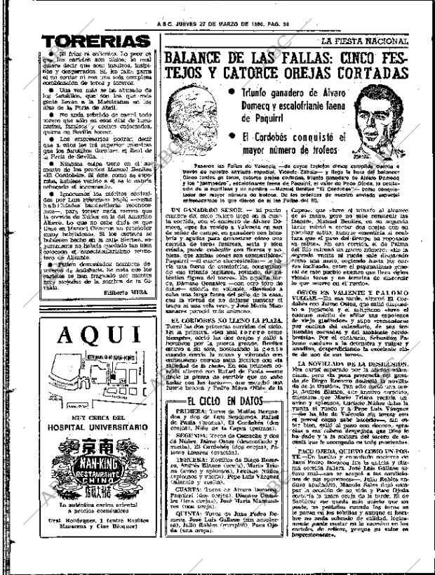 ABC SEVILLA 27-03-1980 página 54