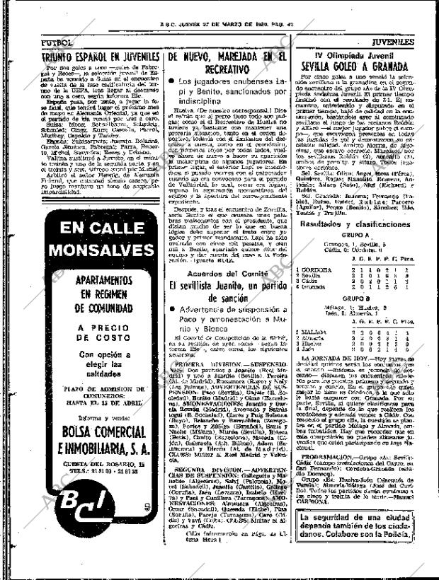 ABC SEVILLA 27-03-1980 página 58