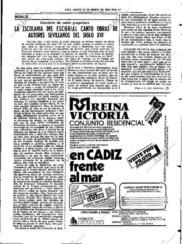 ABC SEVILLA 27-03-1980 página 63