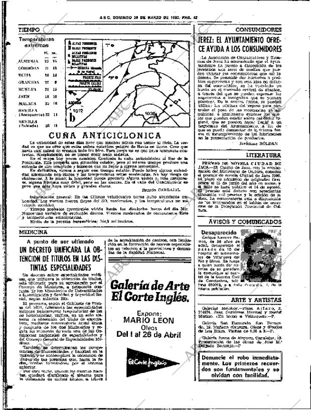 ABC SEVILLA 30-03-1980 página 58