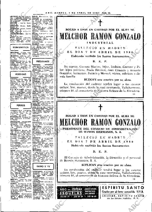 ABC MADRID 08-04-1980 página 103