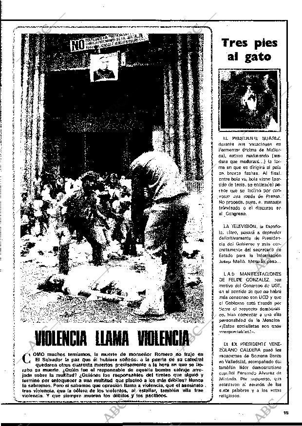 BLANCO Y NEGRO MADRID 09-04-1980 página 15