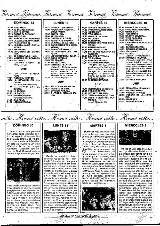 BLANCO Y NEGRO MADRID 09-04-1980 página 63