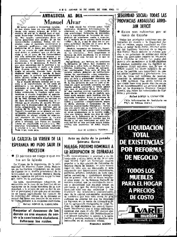 ABC SEVILLA 10-04-1980 página 27