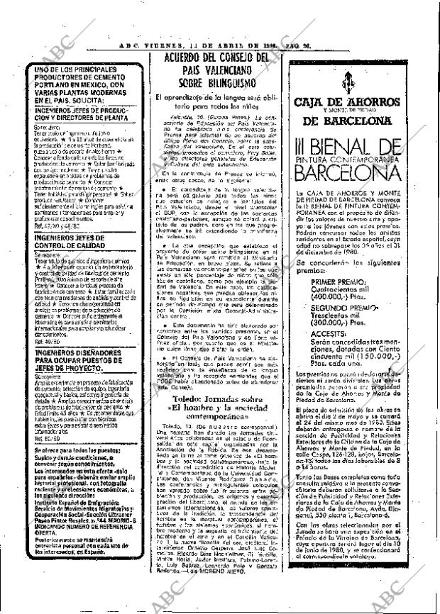 ABC MADRID 11-04-1980 página 42