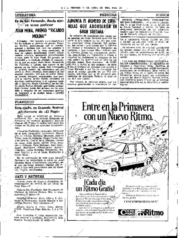 ABC SEVILLA 11-04-1980 página 51