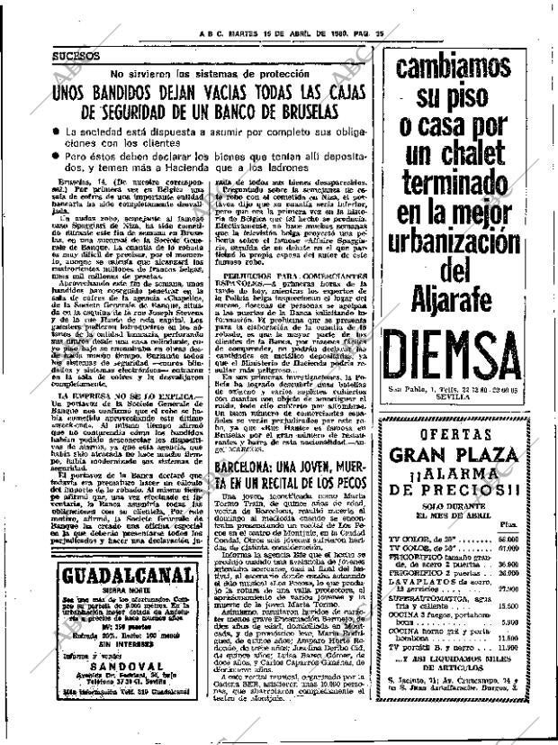 ABC SEVILLA 15-04-1980 página 51