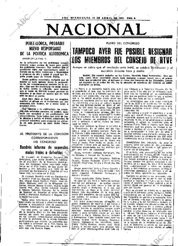 ABC MADRID 16-04-1980 página 16