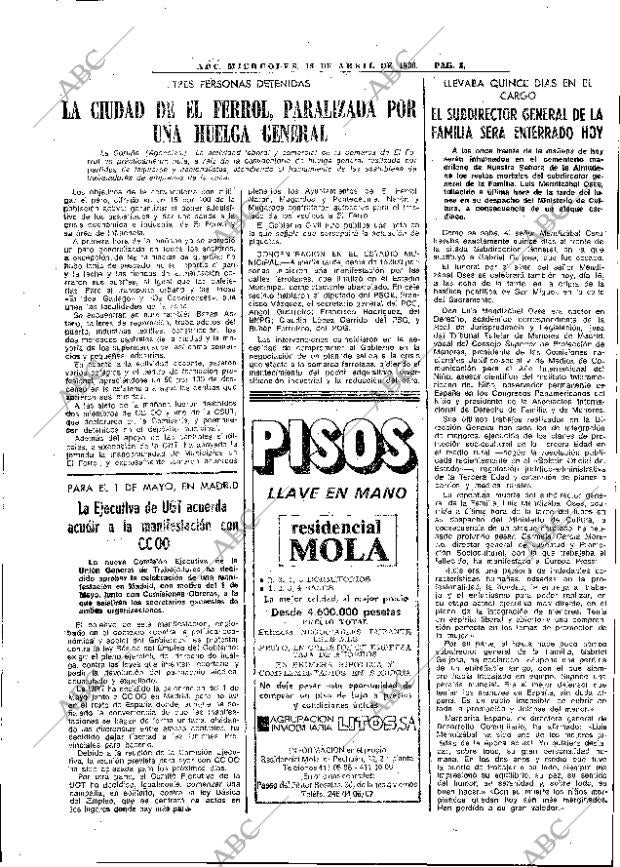 ABC MADRID 16-04-1980 página 20