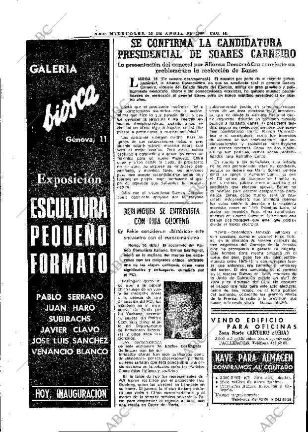 ABC MADRID 16-04-1980 página 26