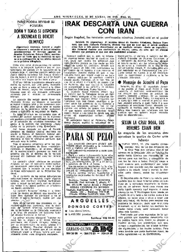 ABC MADRID 16-04-1980 página 27