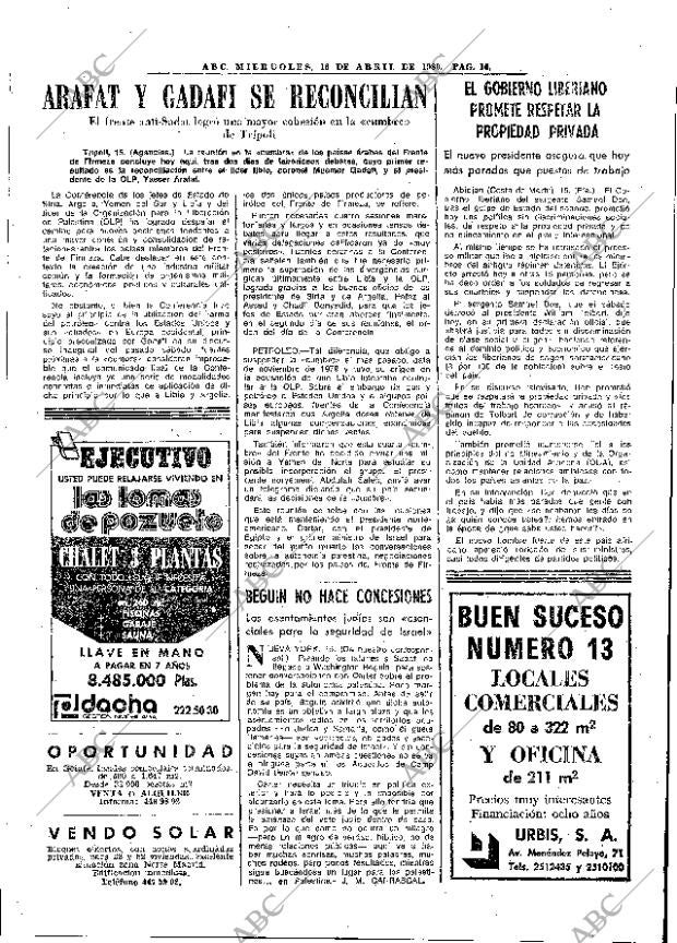 ABC MADRID 16-04-1980 página 28