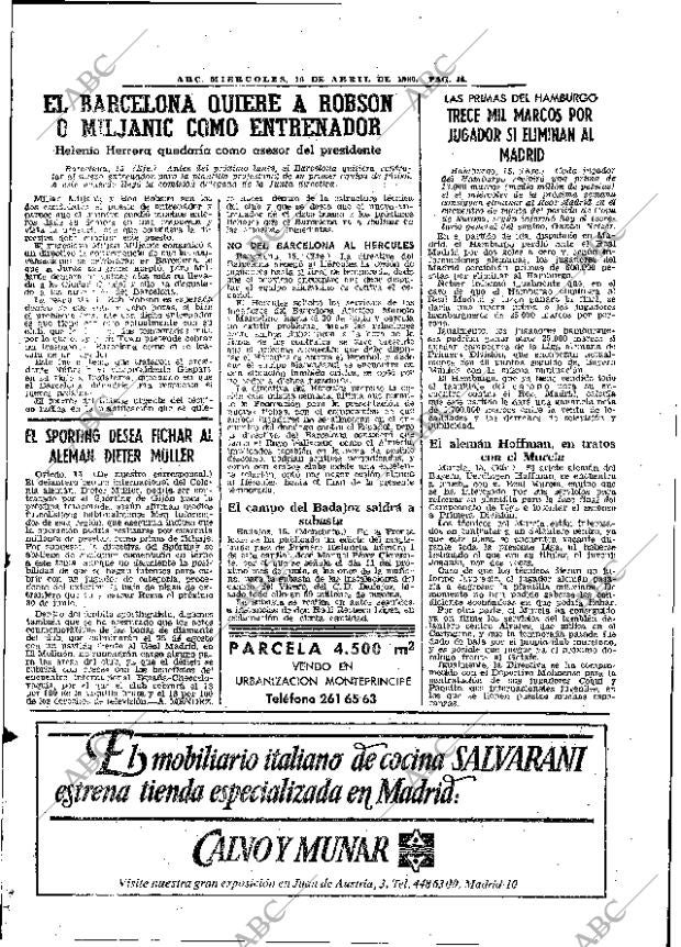 ABC MADRID 16-04-1980 página 56