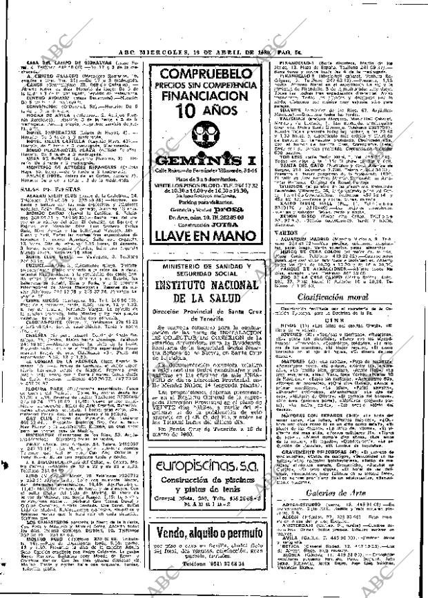 ABC MADRID 16-04-1980 página 66