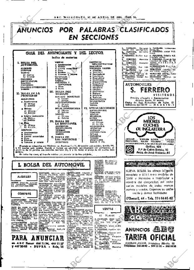 ABC MADRID 16-04-1980 página 68