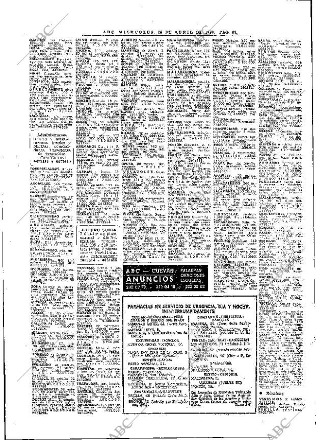 ABC MADRID 16-04-1980 página 73