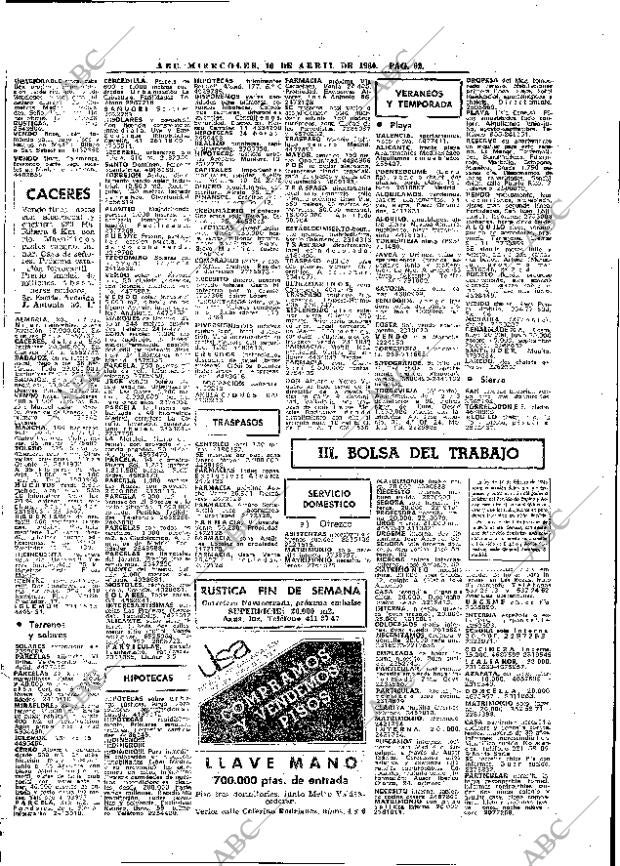 ABC MADRID 16-04-1980 página 74