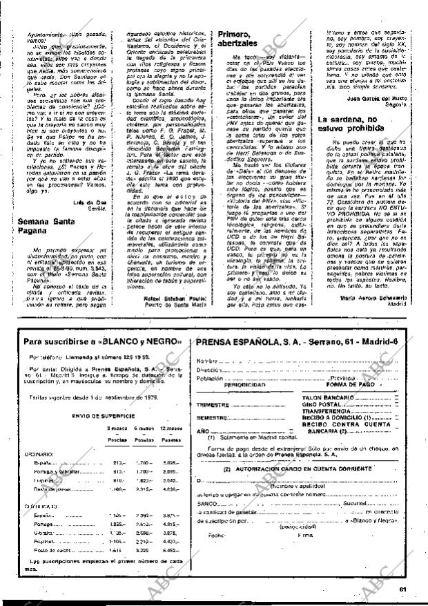 BLANCO Y NEGRO MADRID 16-04-1980 página 61