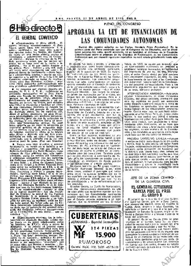 ABC MADRID 17-04-1980 página 17