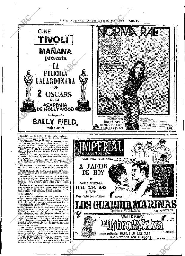 ABC MADRID 17-04-1980 página 69