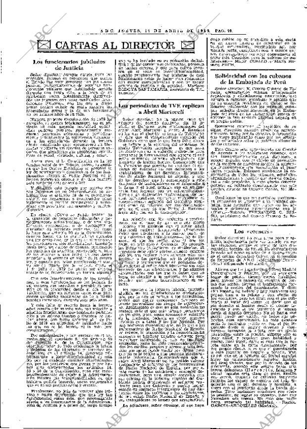 ABC MADRID 17-04-1980 página 91